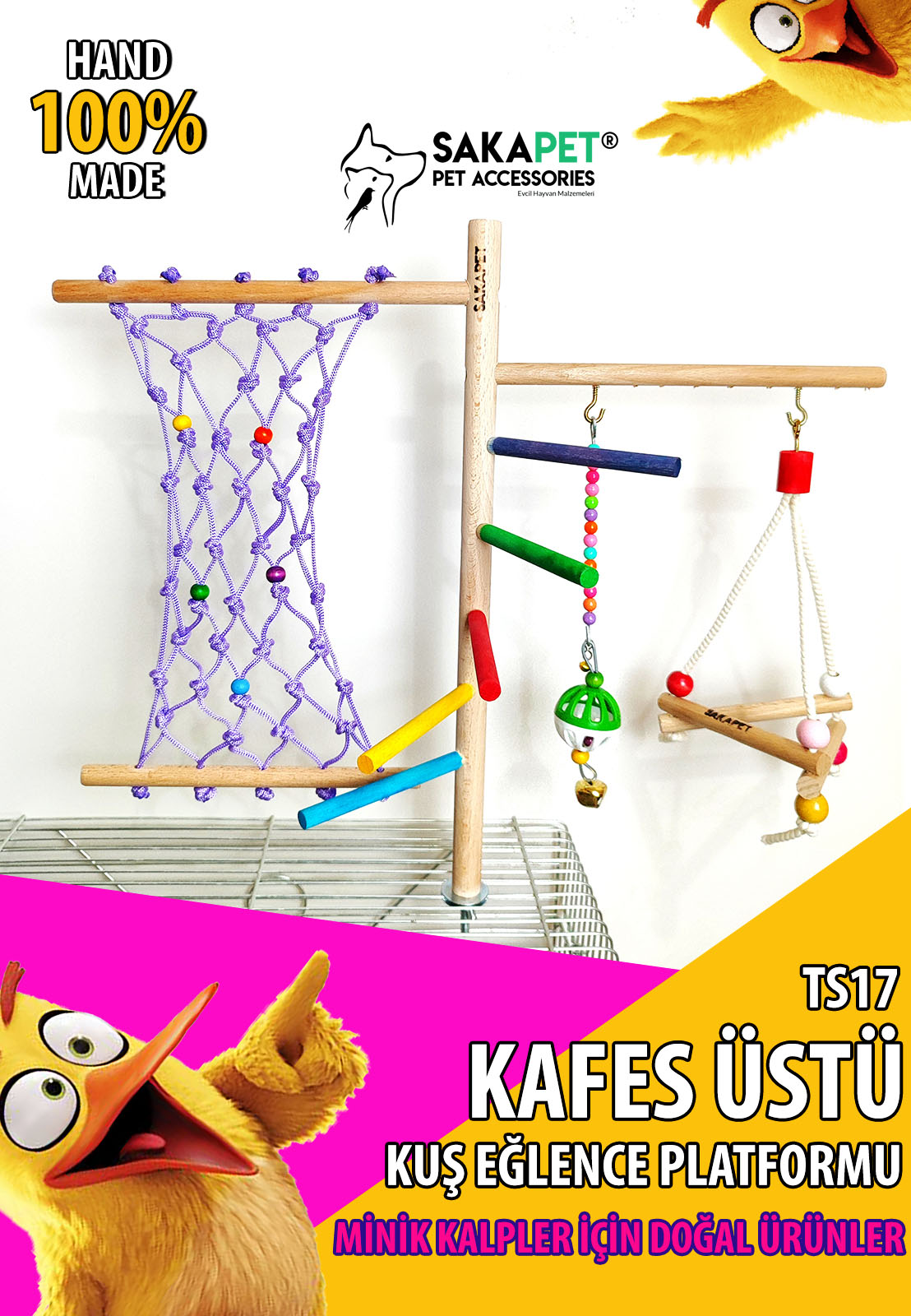 Kafes%20Üstü%20Tırmanma%20Halatlı%20Kuş%20Eğlence%20Platformu%20Muhabbet%20kuşu%20Cennet%20Forpus%20V.b