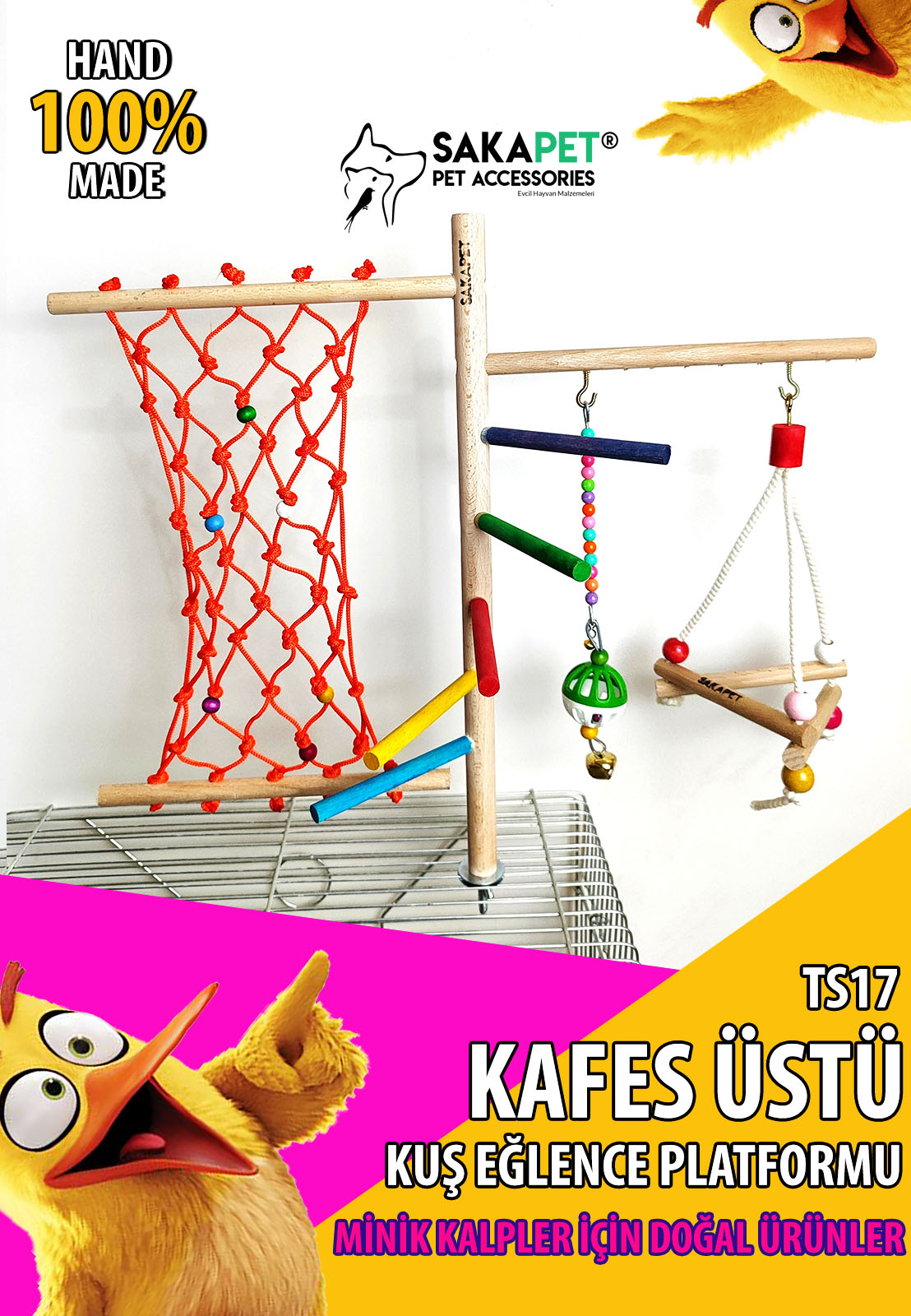 Kafes%20Üstü%20Tırmanma%20Halatlı%20Kuş%20Eğlence%20Platformu%20Muhabbet%20kuşu%20Cennet%20Forpus%20V.b