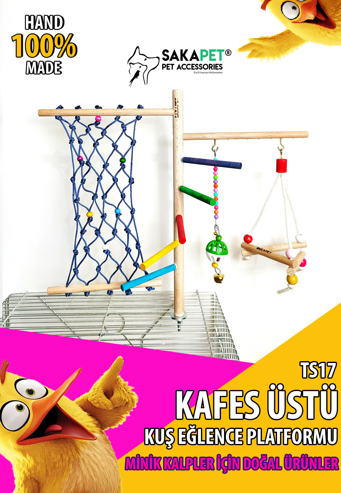 Kafes%20Üstü%20Tırmanma%20Halatlı%20Kuş%20Eğlence%20Platformu%20Muhabbet%20kuşu%20Cennet%20Forpus%20V.b