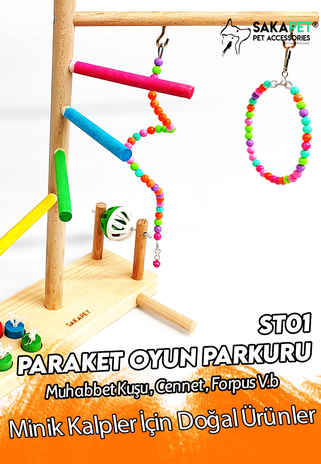 Muhabbet Kuşu Forpus Sevda Oyun Parkuru